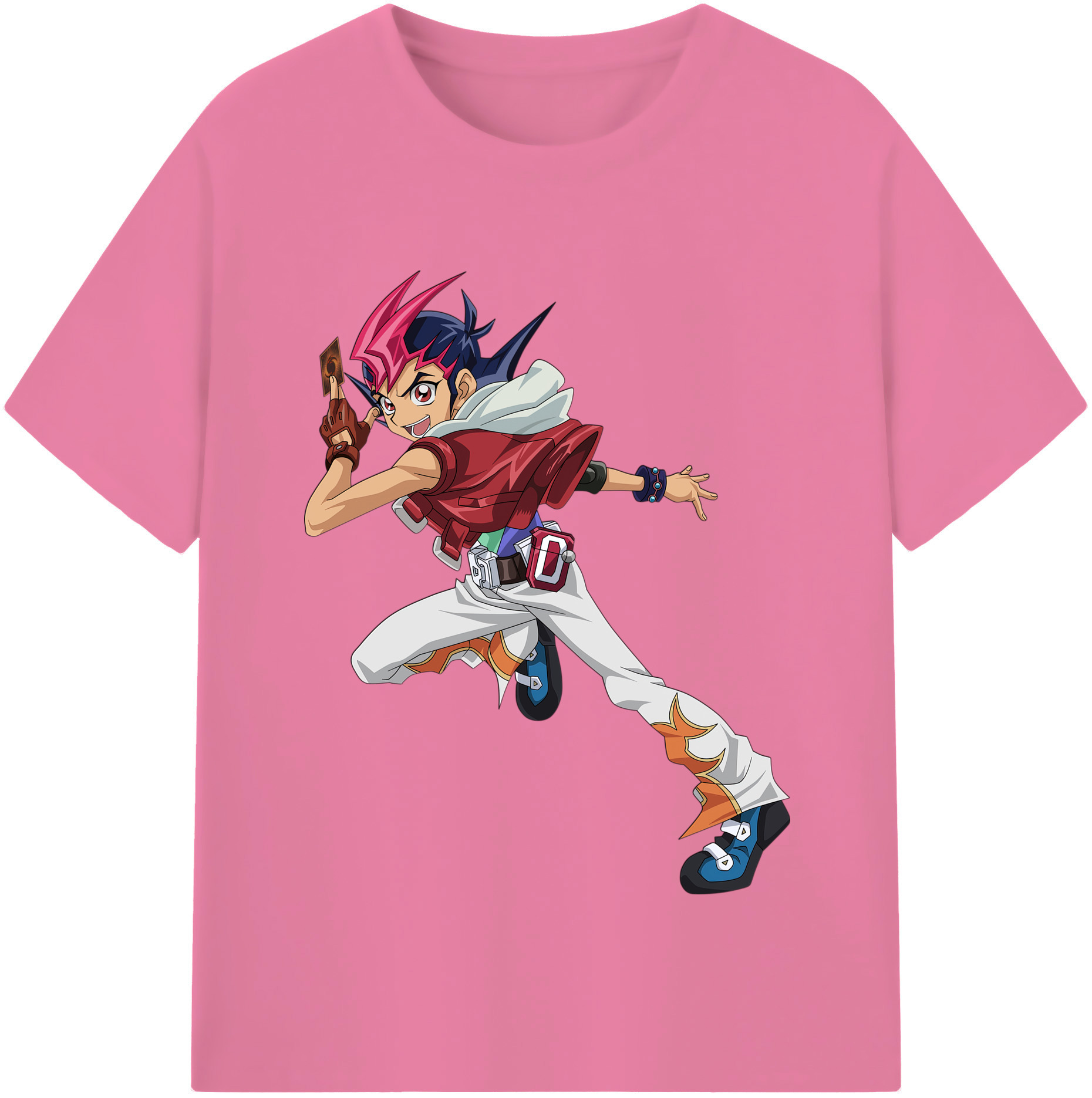 （画像用） 遊☆戯☆王 Yu-Gi-Oh! 綿100％半袖Tシャツ（フロントプリント）